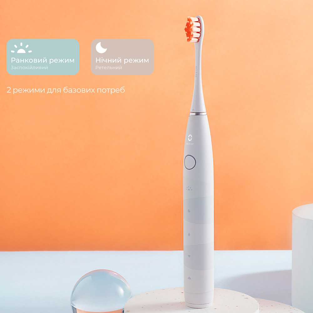 Фото 20 Зубная щетка OCLEAN Flow Sonic Electric Toothbrush White