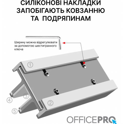 Покупка Подставка для ноутбука OFFICEPRO LS580G Grey