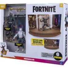 Набір фігурок FORTNITE Jazwares Fortnite 2 Figure Pack Agent's Room Meowcles (FNT0647)