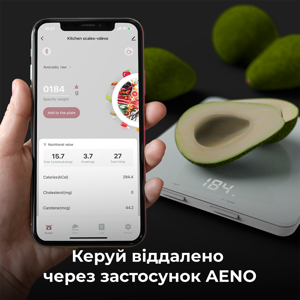 Весы кухонные AENO Smart KS1S