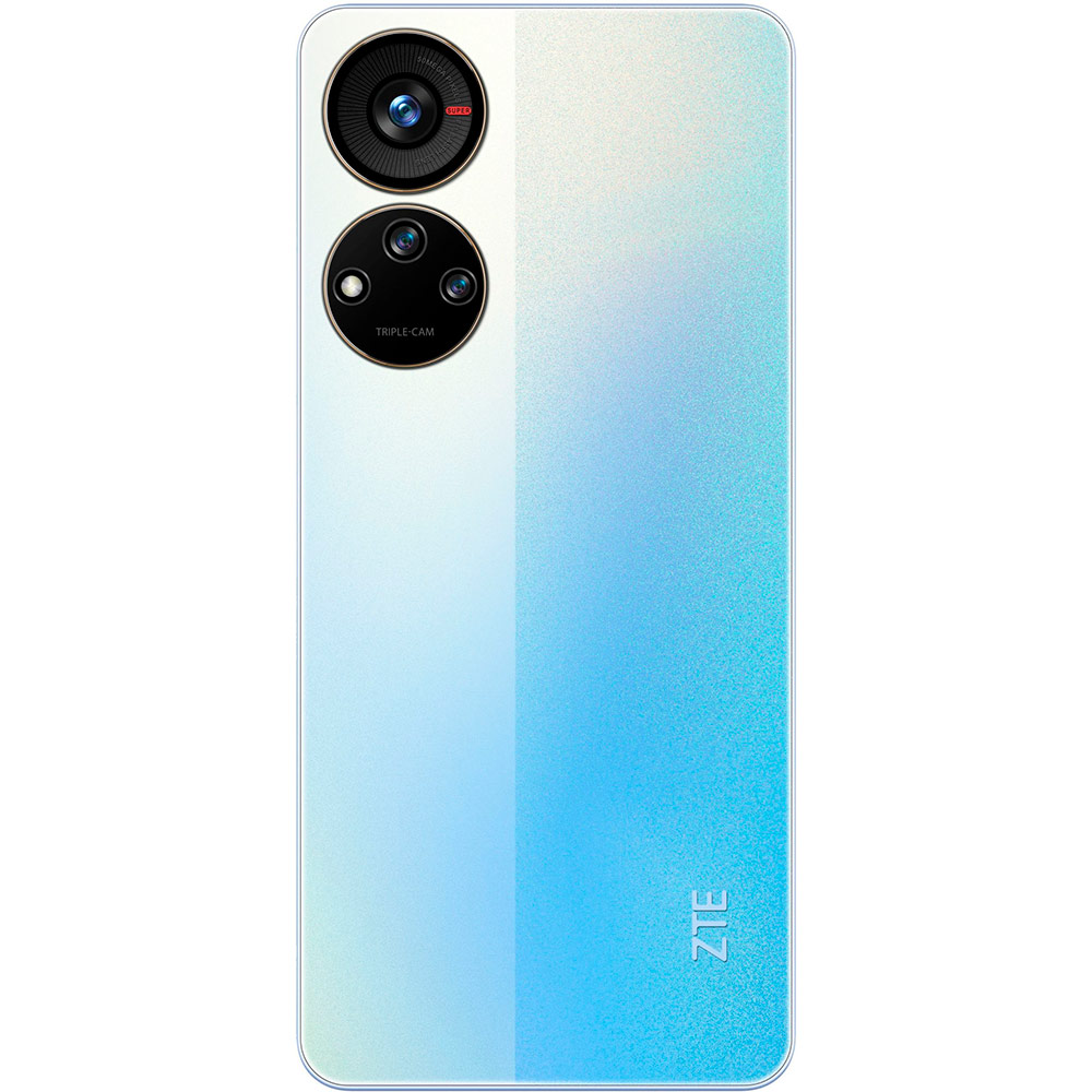 ZTE V40S 6/128GB Dual Sim Blue купить в Киеве ➦ лучшая цена в Фокстрот по  всей Украине: Харьков, Днепр, Одесса, Николаев, Запорожье