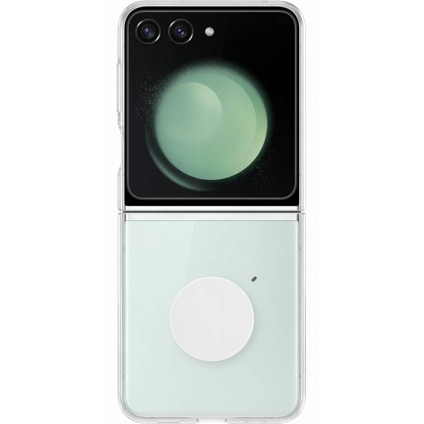 Чехол SAMSUNG для Galaxy Flip 5 Clear Gadget Case Transparent (EF-XF731CTEGUA) Цвет прозрачный