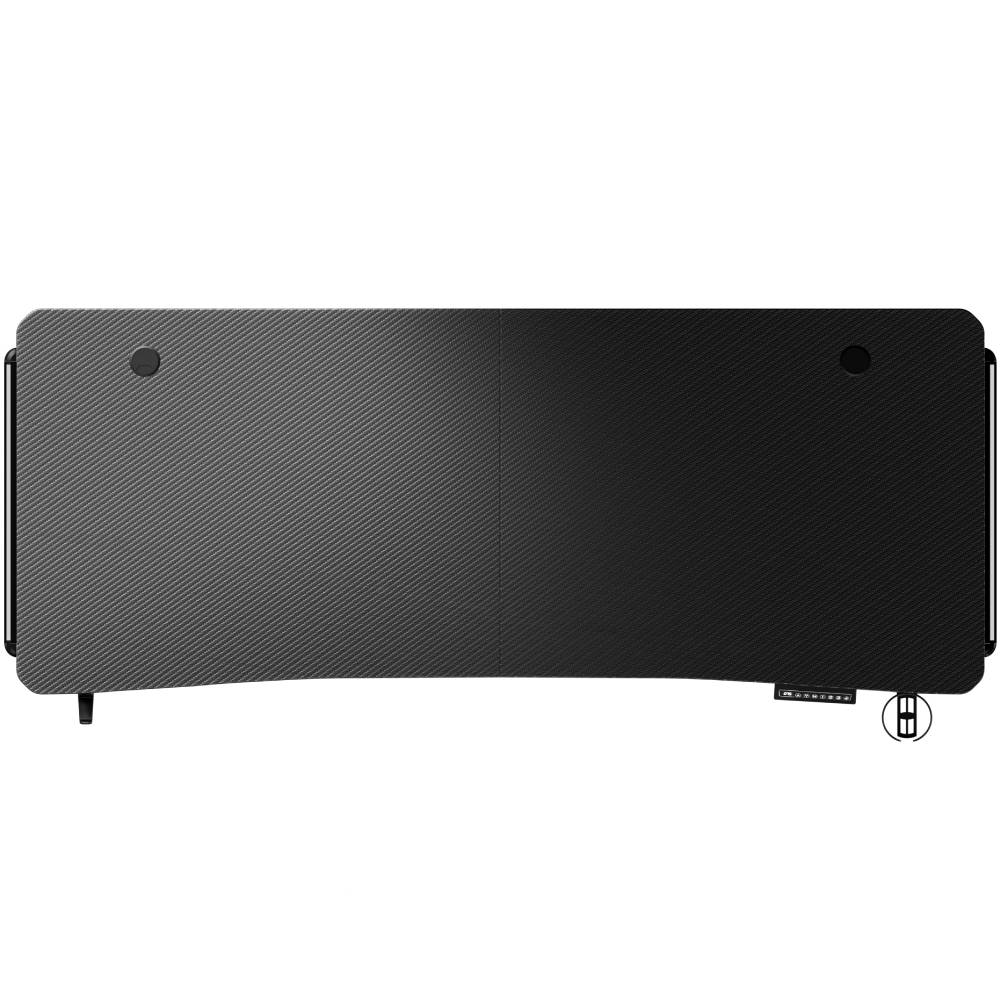 Комп'ютерний стіл ANDA SEAT Terminator RGB Black (AD-D-DD1-1600L-01-B) Ширина 1600