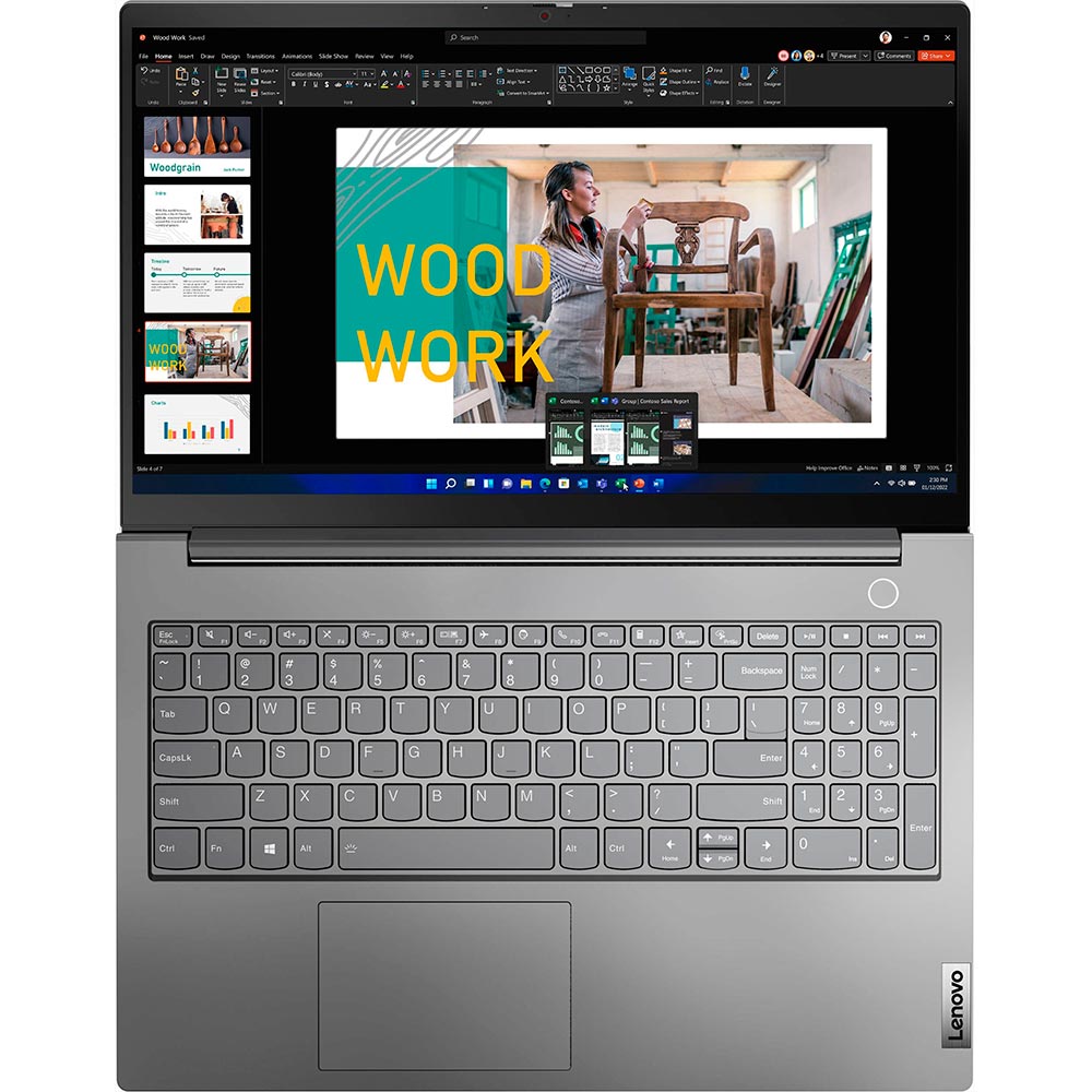 Замовити Ноутбук Lenovo ThinkBook 15 G4 IAP Mineral Grey (21DJ00P5RA)