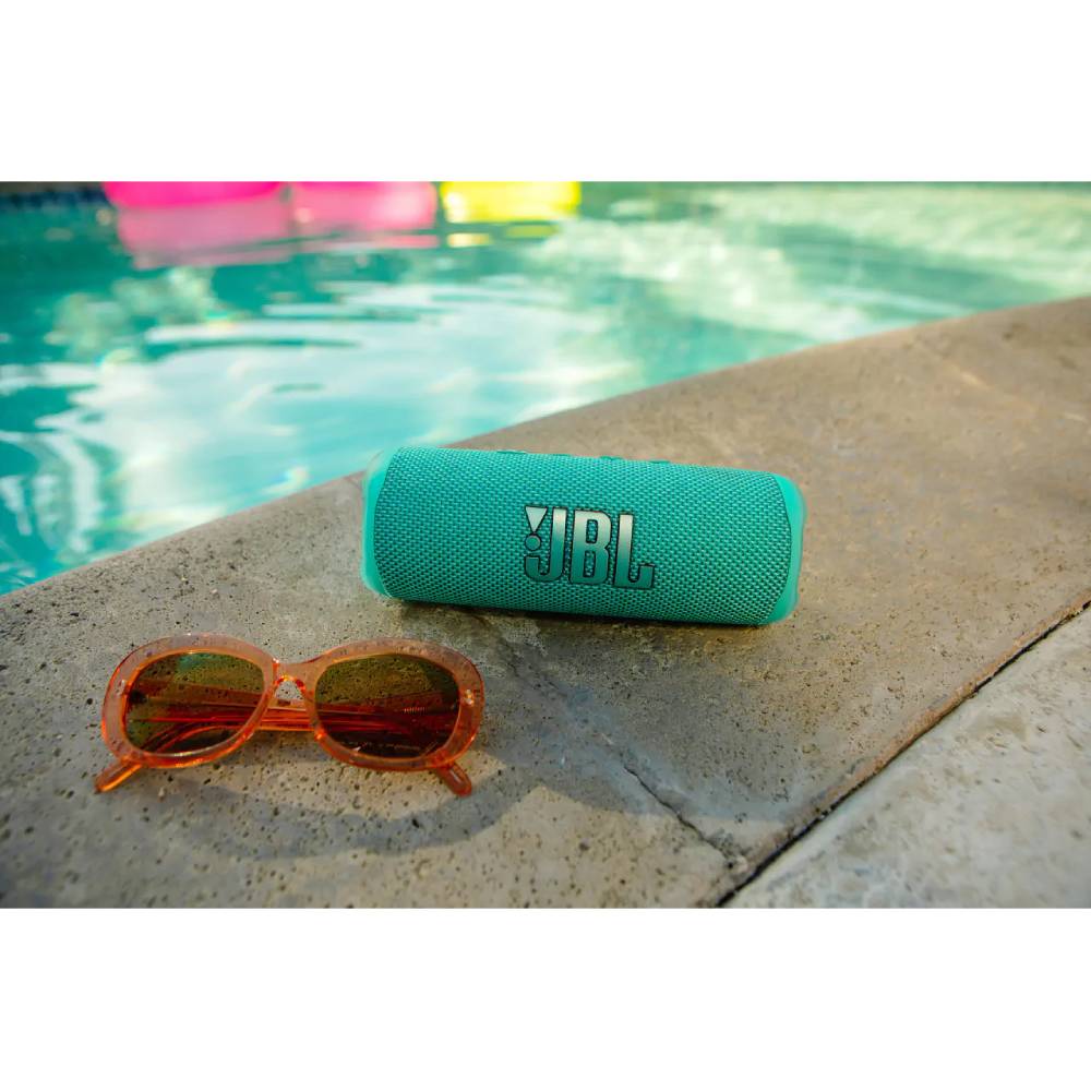 Огляд Портативна акустика JBL Flip 6 Teal (JBLFLIP6TEAL)