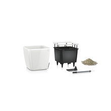 Кашпо LECHUZA Quadro Premium LS 35 White (16160)