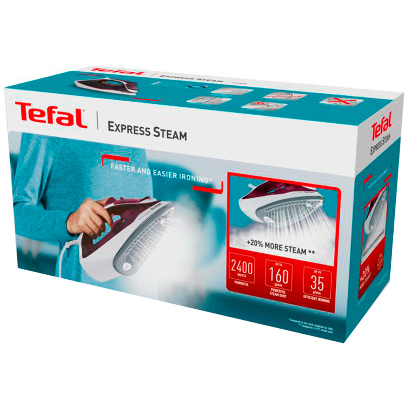 Праска TEFAL Express Steam FV2835E0 Потужність праски 2400