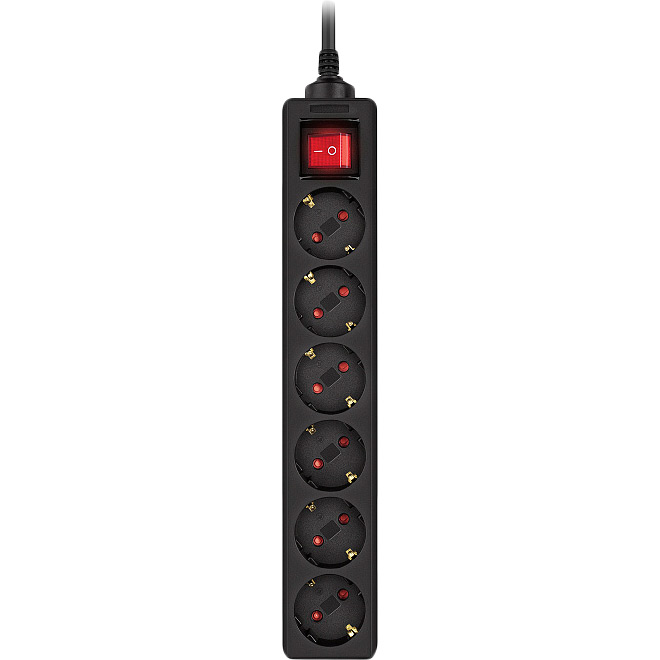 Сетевой фильтр REAL EL RS-6 Protect M 6 розеток 5м 16A 3x1.5мм2 Black (EL122300036) Сетевой фильтр REAL EL RS-6 Protect M 6 розеток 5м 16A 3x1.5мм2 Black (EL122300036)