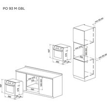 Духова шафа PYRAMIDA PO 93 M GBL