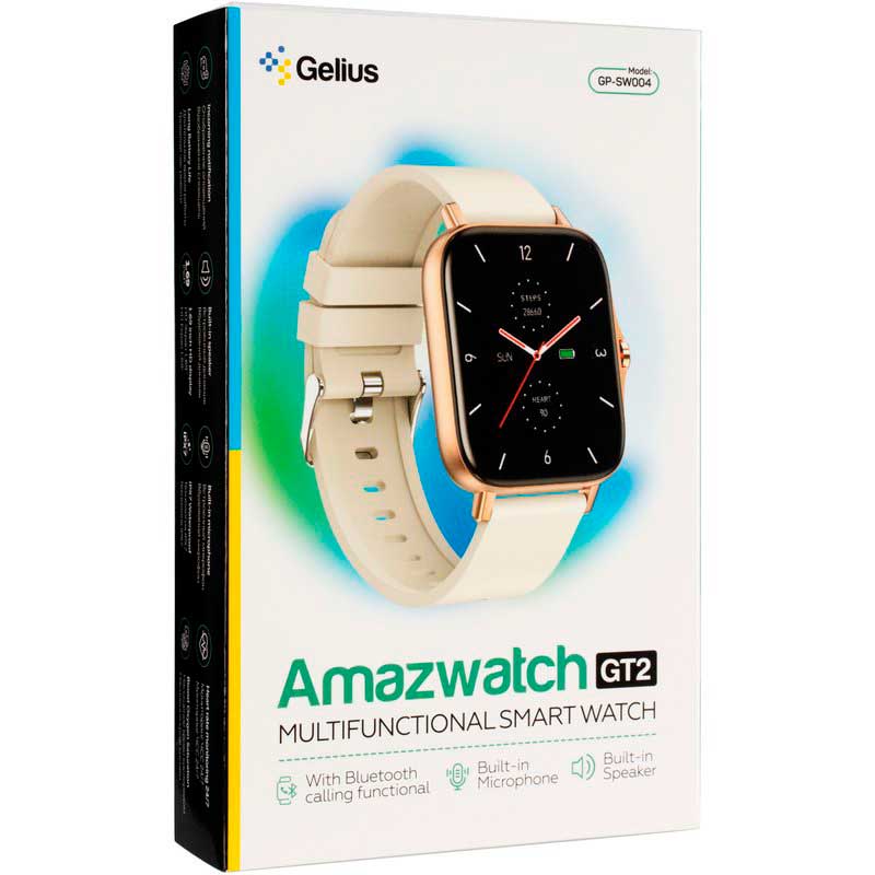 Фото 17 Смарт-часы GELIUS Pro AMAZWATCH GT2 Gold (GP-SW004)