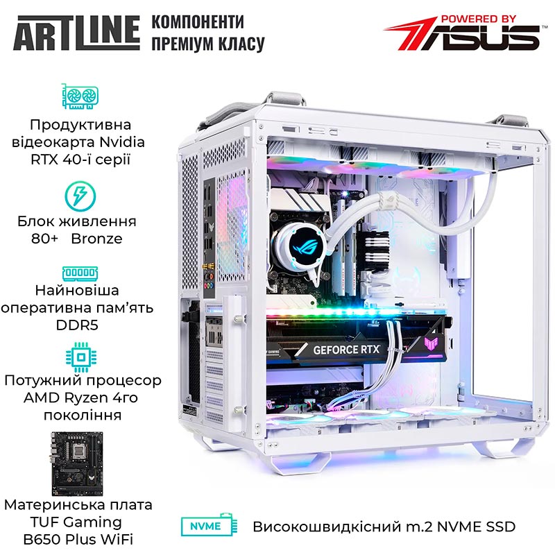 Комп'ютер ARTLINE Gaming GT502 (GT502v22Winw) Серія процесора AMD Ryzen 9