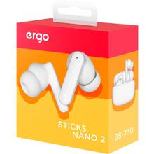 Гарнітура ERGO BS-730 Sticks Nano 2 White (BS-730W)