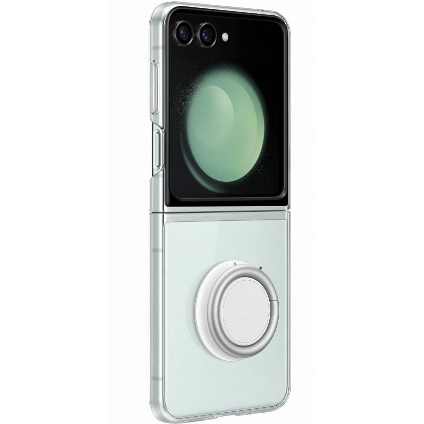 Чехол SAMSUNG для Galaxy Flip 5 Clear Gadget Case Transparent (EF-XF731CTEGUA) Материал силикон