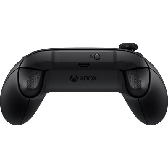 Геймпад Microsoft Wireless Controller Carbon Black Беспроводное соединение True