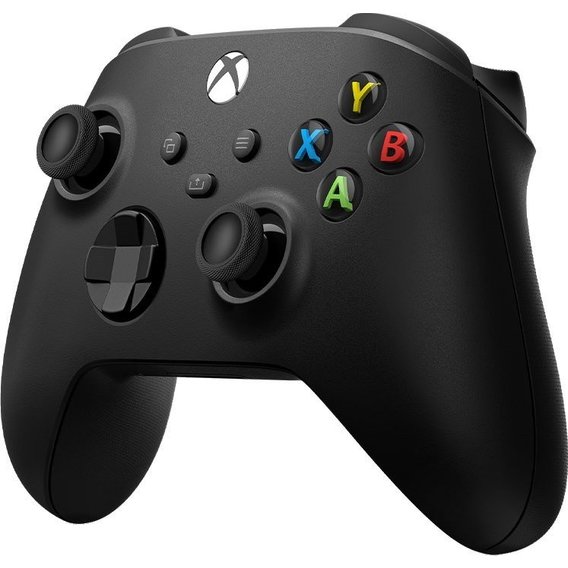 Геймпад Microsoft Wireless Controller Carbon Black Вибрационная система True