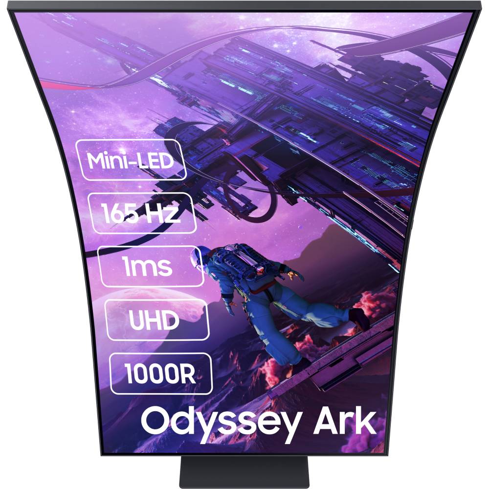 Фото Монітор SAMSUNG 55" Odyssey Ark LS55BG970NIXCI