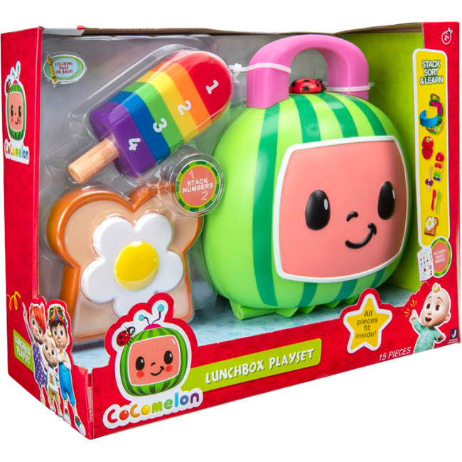 Фото 16 Игровой набор COCOMELON Lunchbox Playset Ланч-бокс (CMW0069)