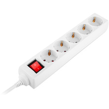 Мережевий фільтр REAL EL RS-Protect M 5 розеток 1.8м 10А White (EL122300025)