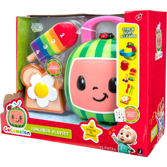 Фото 17 Игровой набор COCOMELON Lunchbox Playset Ланч-бокс (CMW0069)