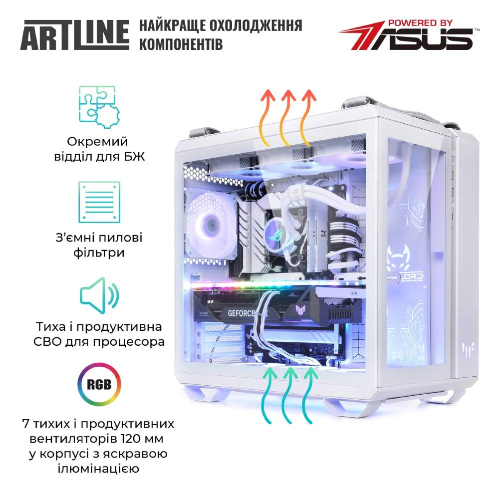 Компьютер ARTLINE Gaming GT502 (GT502v29Winw) Класс геймерский