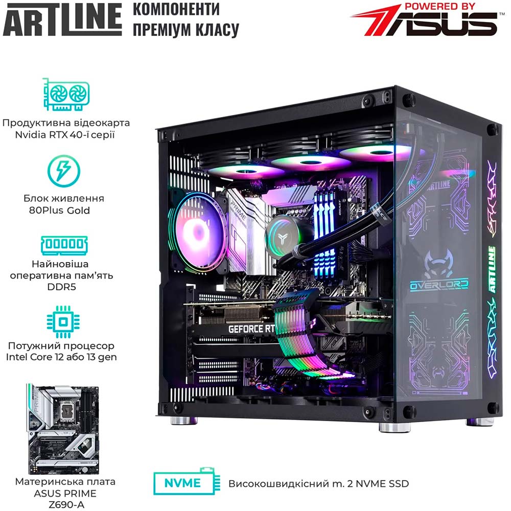 Фото 14 Компьютер ARTLINE Overlord X95 (X95v87Win)