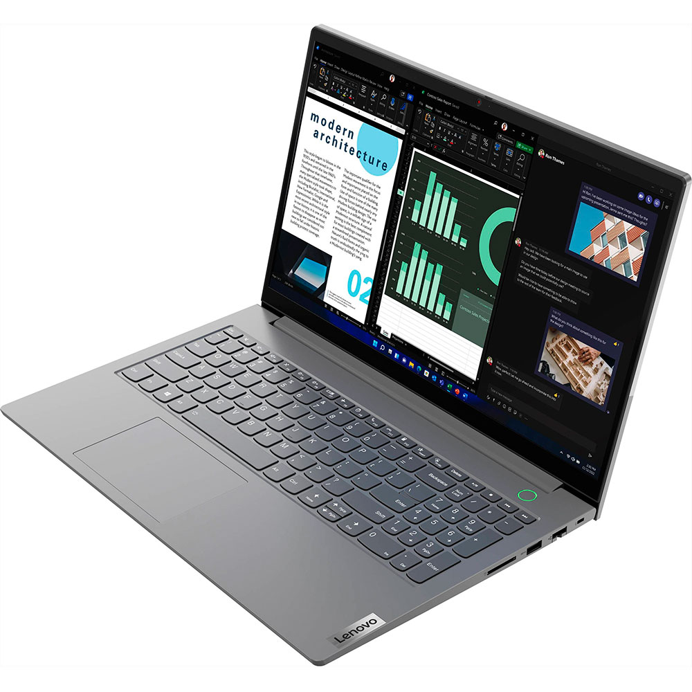 В інтернет магазині Ноутбук Lenovo ThinkBook 15 G4 IAP Mineral Grey (21DJ00P5RA)