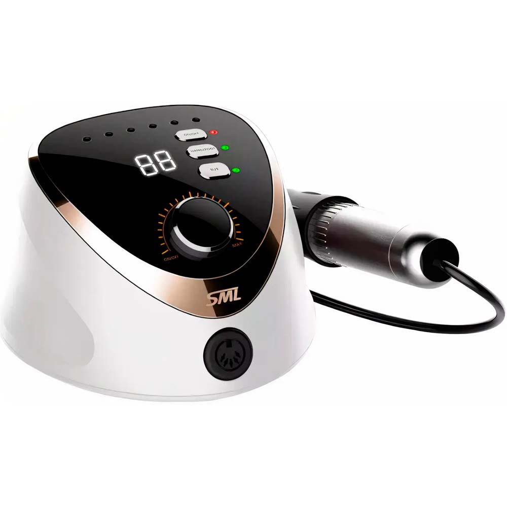 Фрезер для манікюру SML Nail Sander M12 з педаллю White Фрезер для манікюру SML Nail Sander M12 з педаллю White