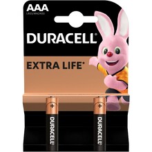 Батарейки DURACELL LR03 MN2400 алкалиновые (81545417) 1x2 шт.