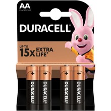 Щелочные батарейки Duracell AA 4 шт (81545403)