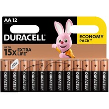 Щелочные батарейки Duracell AA 12 шт (81545412)