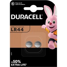 Батарейки DURACELL LR44 / А76 / V13GA / A76 щелочные (5002121) 2 шт.