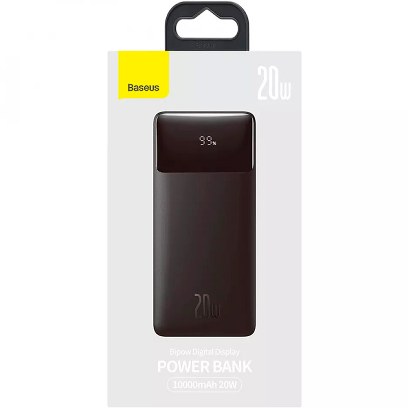 Фото Powerbank BASEUS Bipow Overseas 20W 10000mAh (39019black)