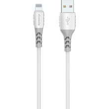 Кабель PRODA PD-B51i USB - Lightning White (PD-B51i-WH)