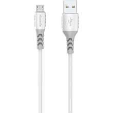 Кабель PRODA PD-B51m USB - micro-USB White 1 м (PD-B51m-WH)