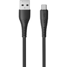 Кабель PRODA PD-B85a USB - USB Type-C Black 1 м (PD-B85a-BK)