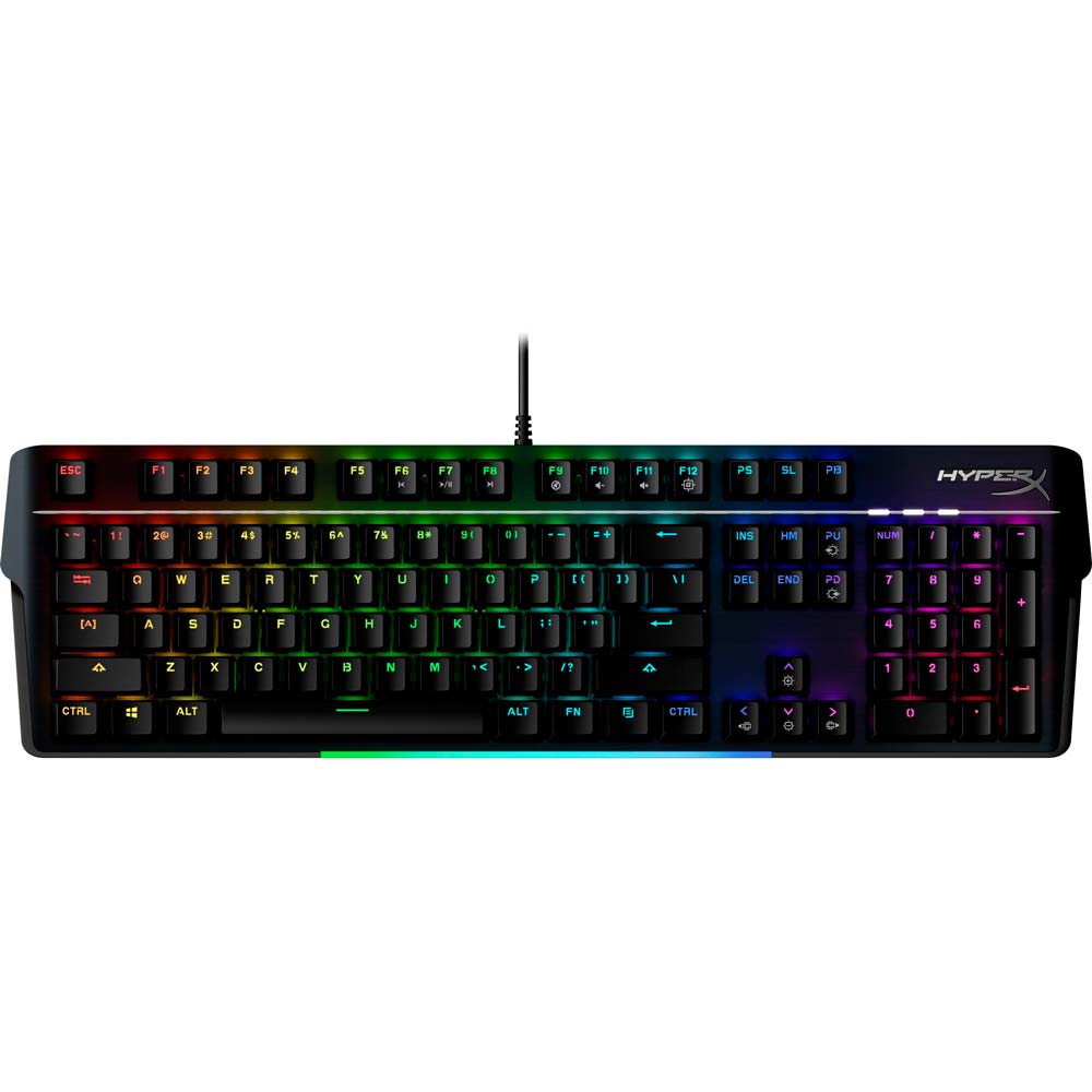Клавиатура HyperX Alloy MKW100 TTC Red USB RGB ENG/RU Black (4P5E1AX) Клавиатура HyperX Alloy MKW100 TTC Red USB RGB ENG/RU Black (4P5E1AX)