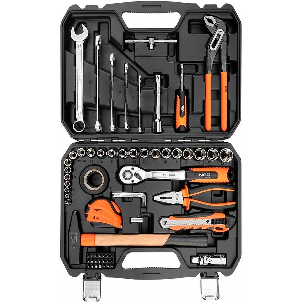 Набор инструментов NEO TOOLS 65 предметов (08-942) Набор инструментов NEO TOOLS 65 предметов (08-942)