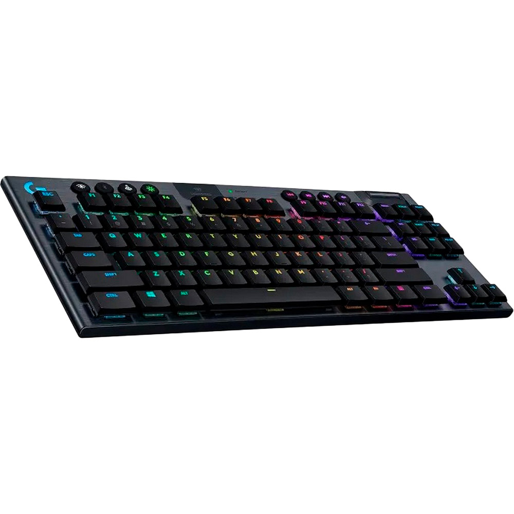 В интернет магазине Клавиатура LOGITECH G915 TKL Tenkeyless LIGHTSPEED Wireless RGB Gaming Clicky US Carbon (920-009503)