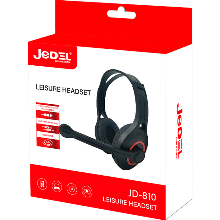 Гарнітура JEDEL JD-810 Клас геймерська