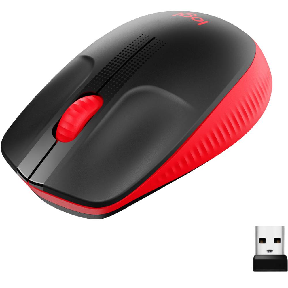 Фото Миша LOGITECH M190 RED EMEA (L910-005908)