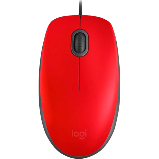 Миша LOGITECH M110 Silent USB Red (910-006759)