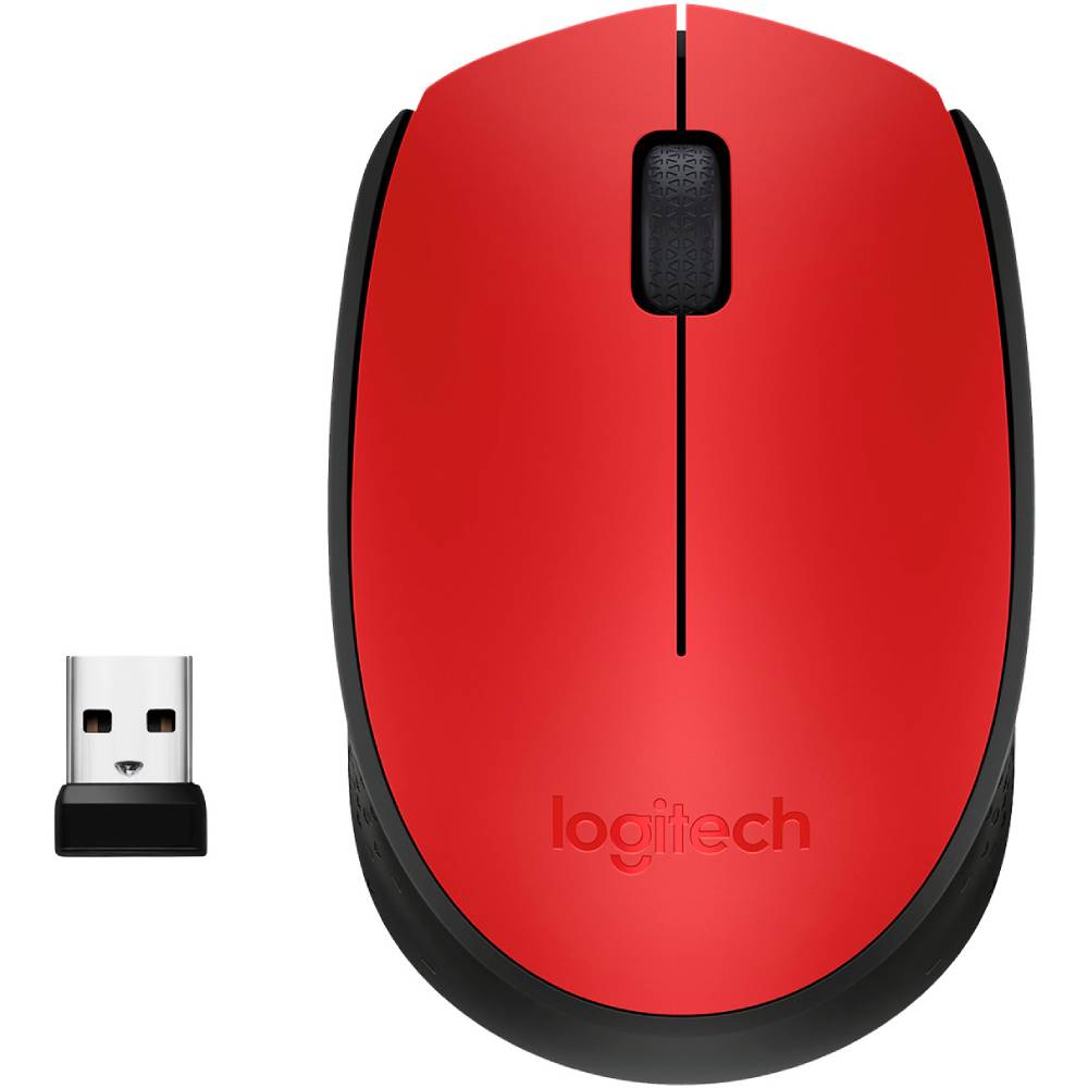 Миша LOGITECH Wireless Mouse Red M171