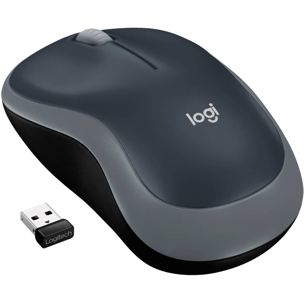 Миша LOGITECH M185 Grey (910-002238)