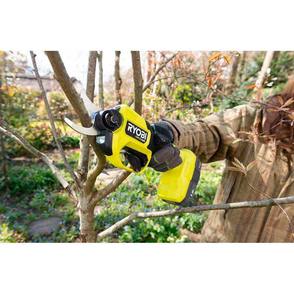 Секатор RYOBI ONE+ RY18SCXA-0 18 В (5133005025) Особливості акумуляторний