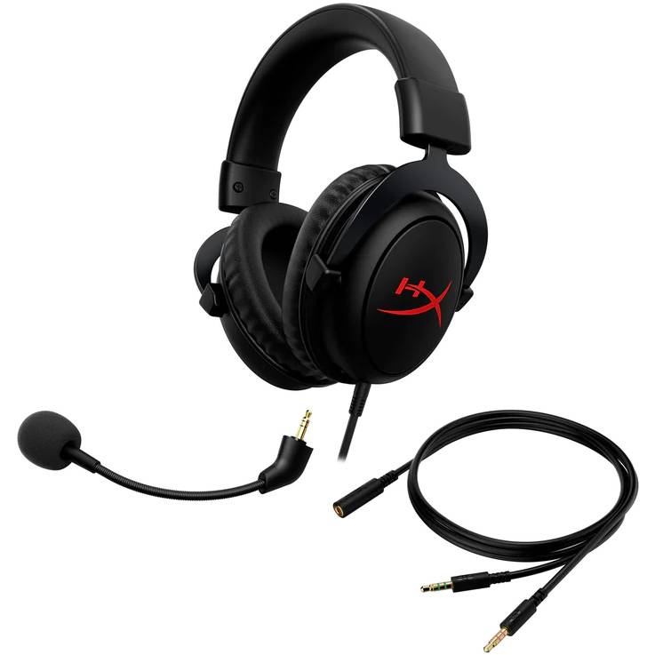 Гарнітура HYPERX Cloud Core – DTS (HX-HSCC-2-BK/WW) Кріплення дуга (над головою)