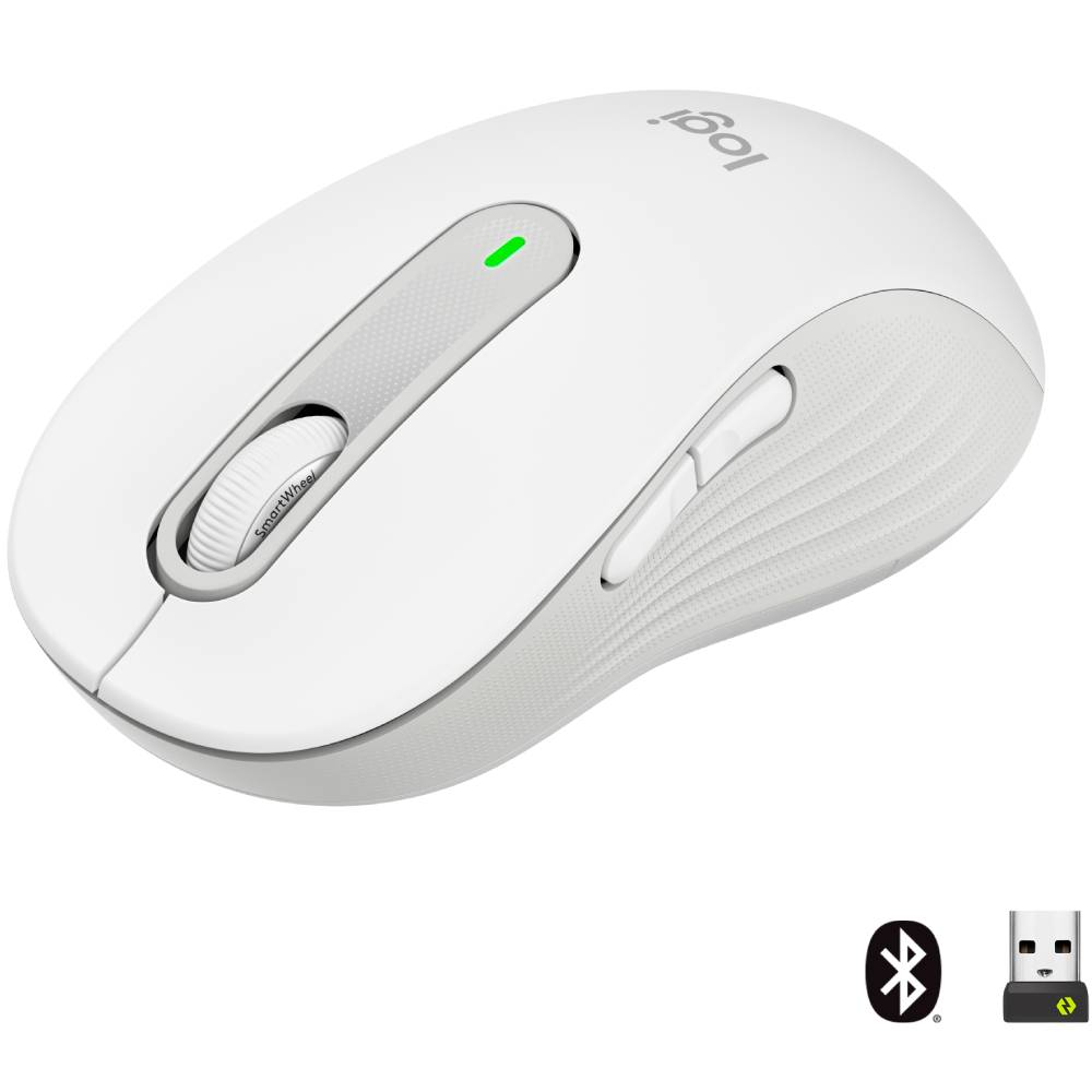 Покупка Миша Logitech Signature M650 L Wireless Mouse Off-White (910-006238)