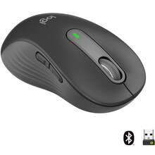 Мышь Logitech Signature M650 L Wireless Mouse LEFT Graphite (910-006239)