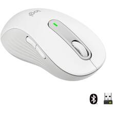 Мышь Logitech Signature M650 L Wireless Mouse LEFT Off-White (910-006240)