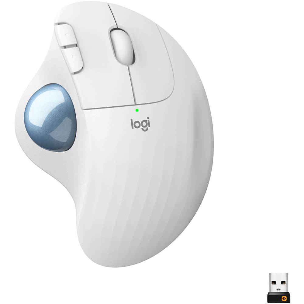 Мышь Logitech Ergo M575 Bluetooth Offwhite (910-005870)