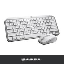 Клавіатура Logitech MX Keys Mini для Mac Wireless Illuminated Pale Grey (920-010526)